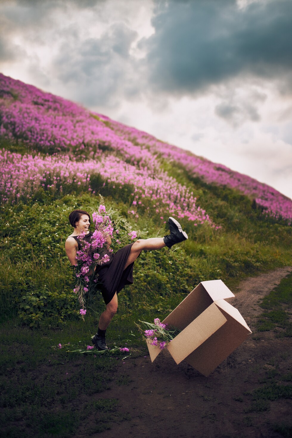 Fotosessioon looduses