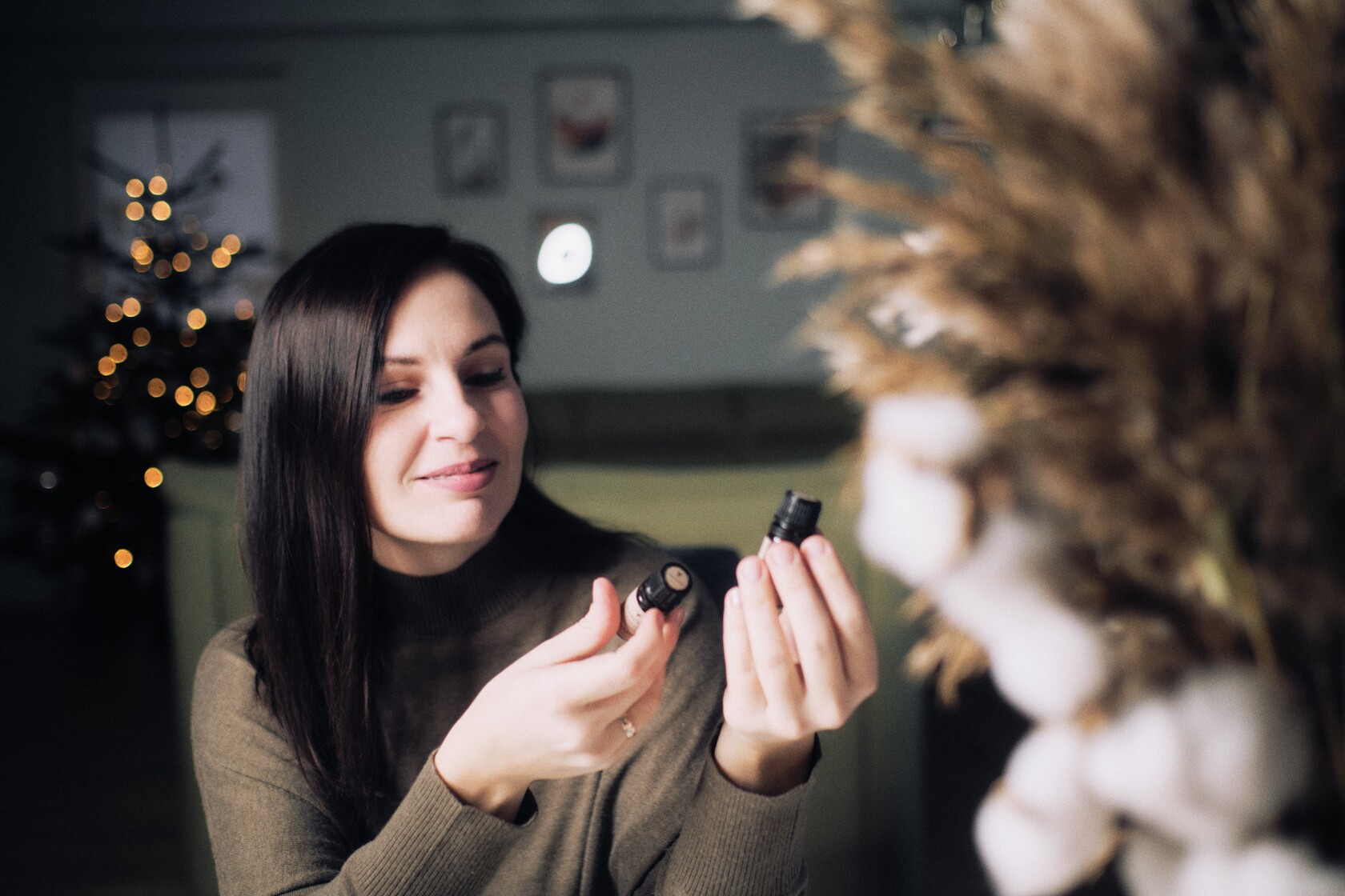 Persoonibrandi fotograafia talvine vaagimine flakonide duost