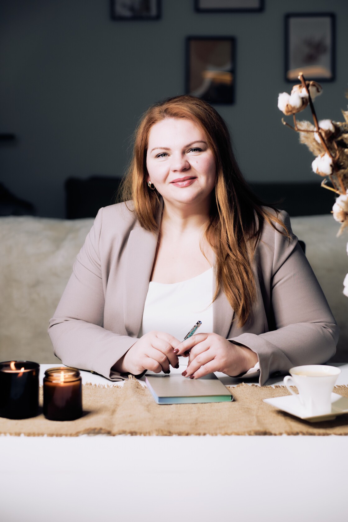 Persoonibrandi fotograafia sobralik vastuvott noustaja pliiatsiga valmis