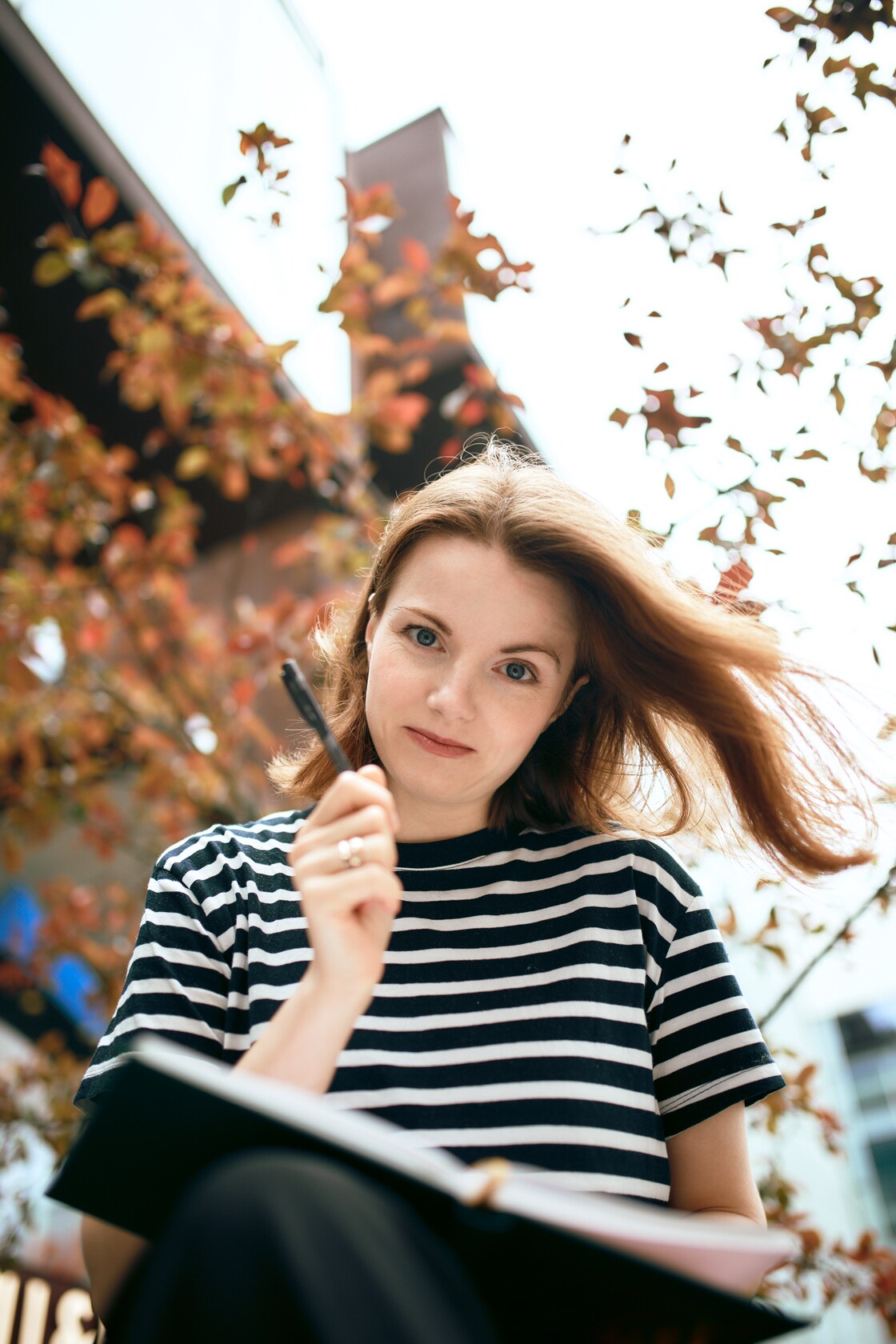 Persoonibrandi fotograafia pliiats touseb ideede kujundamiseks